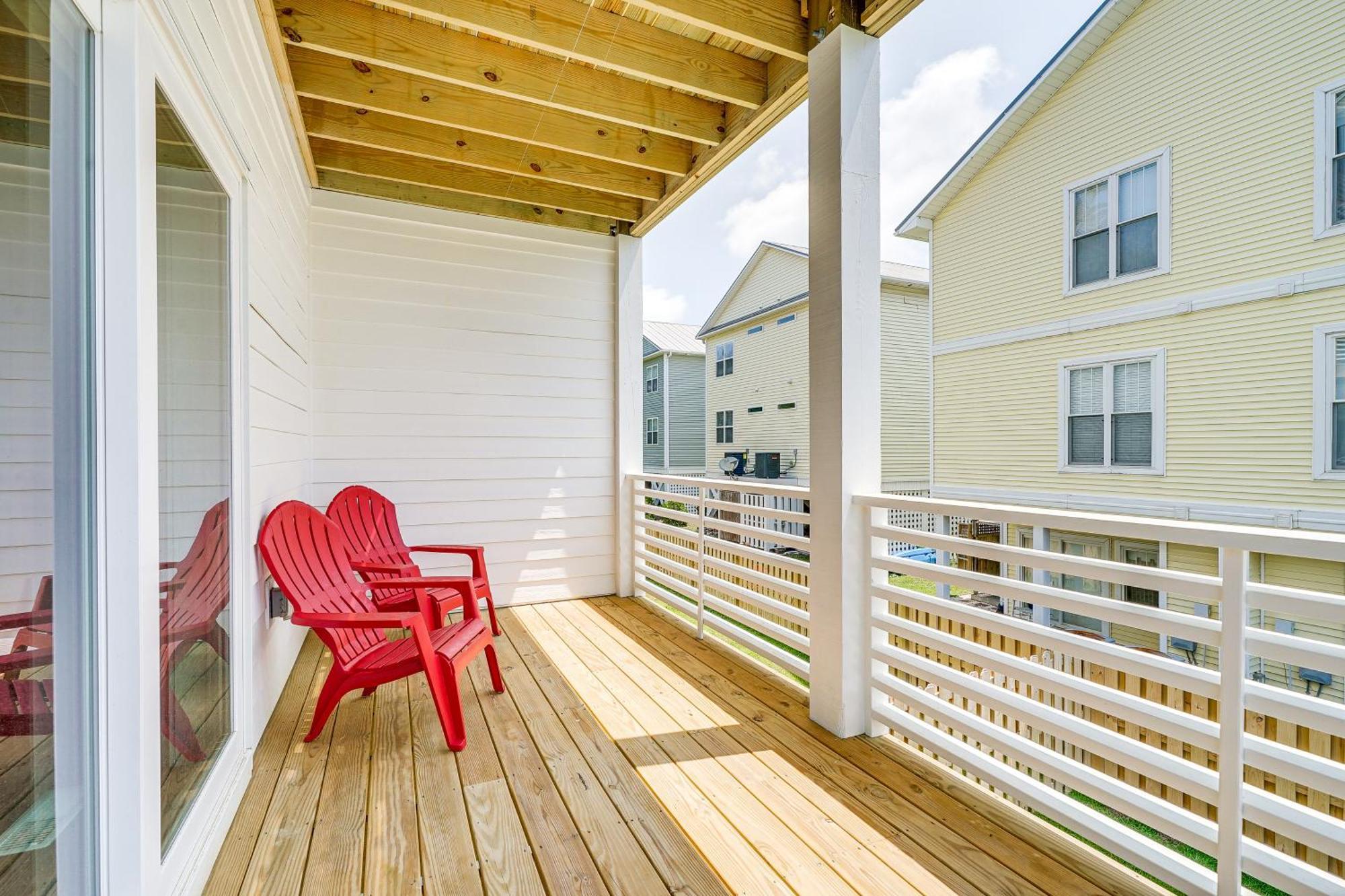 Carolina Beach Vacation Rental With Rooftop Terrace エクステリア 写真