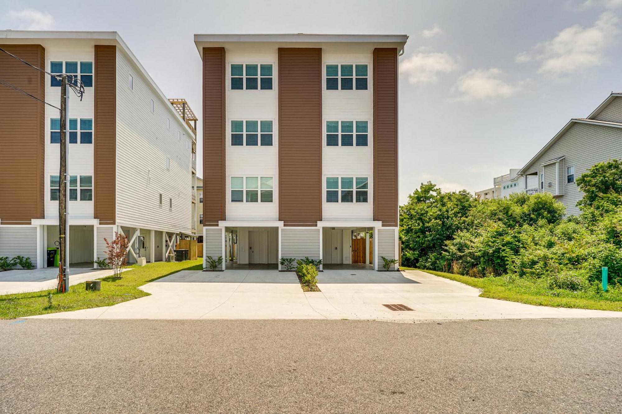 Carolina Beach Vacation Rental With Rooftop Terrace エクステリア 写真